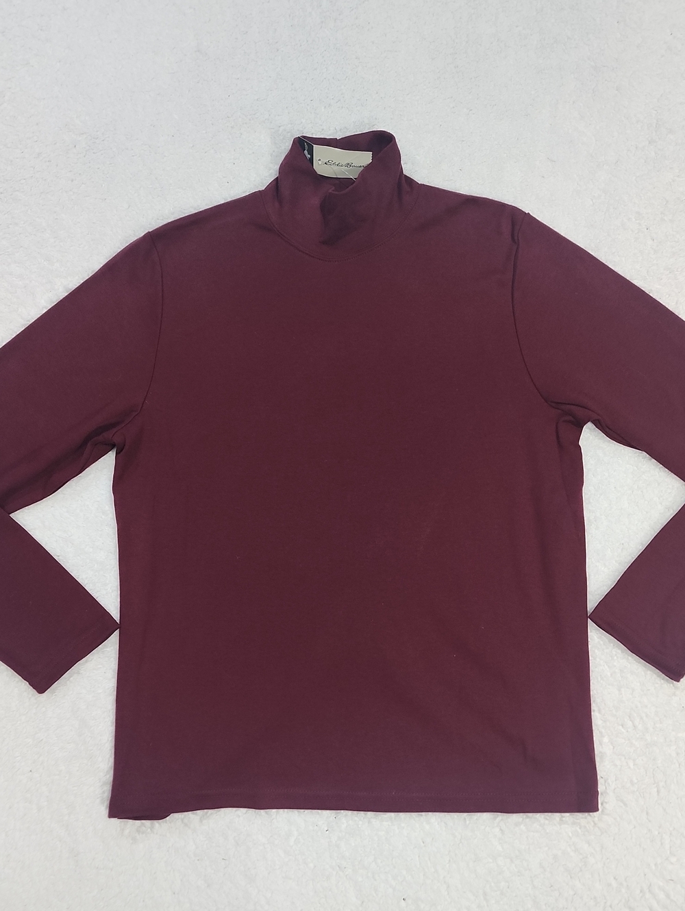 Vintage Eddie Bauer Mock Neck Long Sleeve Top New With Tags
